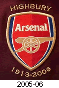 arsenal crest 2005