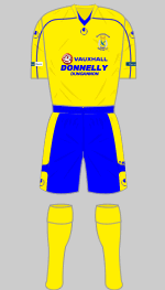 dungannon swifts 2013-14 away kit