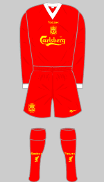 liverpool 2001 euro kit