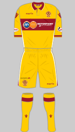 motherwell 2016-17 1st kit