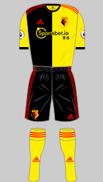 watford 2019-2020 1st kit